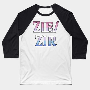 Bigender Zie/Zir Baseball T-Shirt